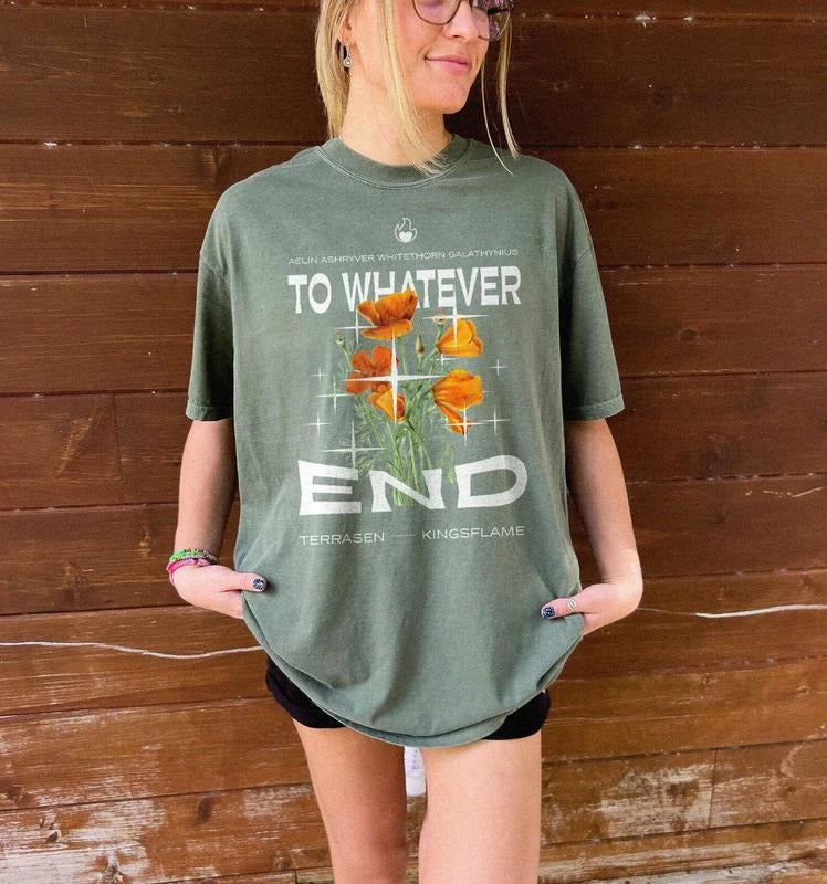 Whatever End Throne Glass Shirt Top Womenswear Underwear Lady T-Shirts