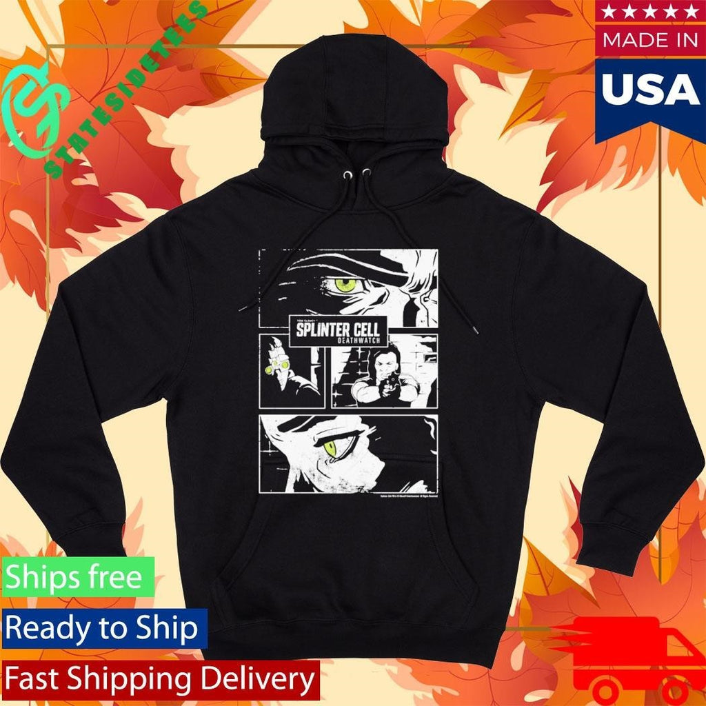 Tom Clancy’s Splinter Cell Deathwatch Comic Panel Shirt Unisex , , , Long Sleeve Tee
