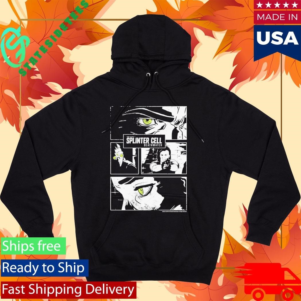 Tom Clancy’s Splinter Cell Deathwatch Comic Panel Shirt Unisex , , , Long Sleeve Tee
