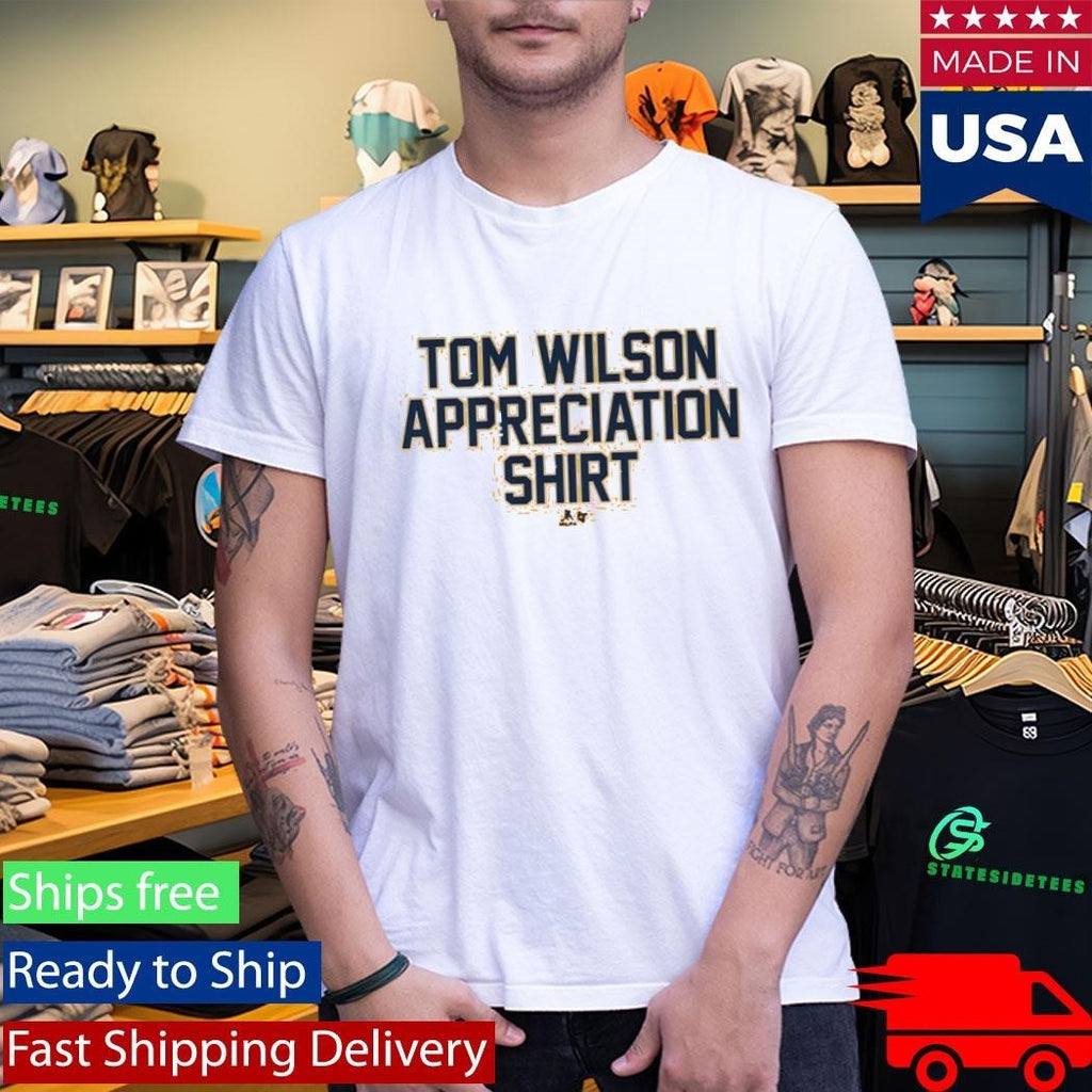 Tom Wilson Appreciation Washington Hockey Shirt Unisex , , , Long Sleeve Tee