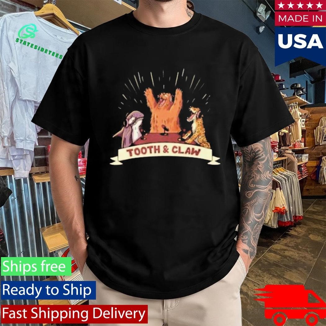 Tooth And Claw Podcast Doppelganger Shirt Unisex , , , Long Sleeve Tee
