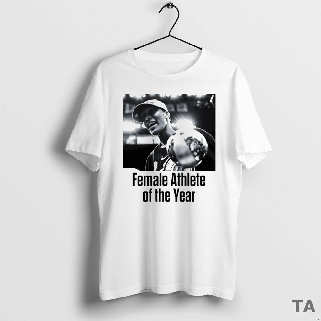 Top Aja Wilson 2025 Sporting News Female Athlete Of The Year T Shirt Sweater
