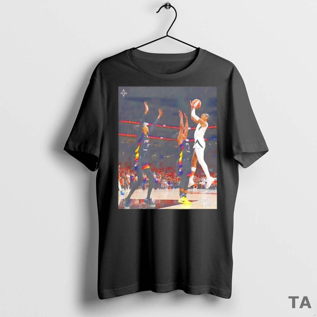 Top Aja Wilson Hang It In The Louvre T Shirt Sweater