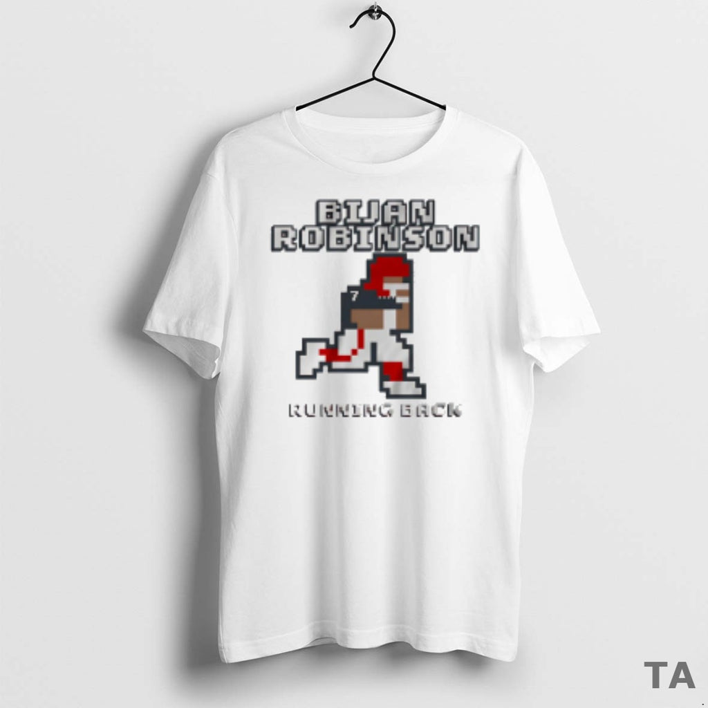 Top Atlanta Falcons Bijan Robinson Running Back Retro T Shirt Sweater
