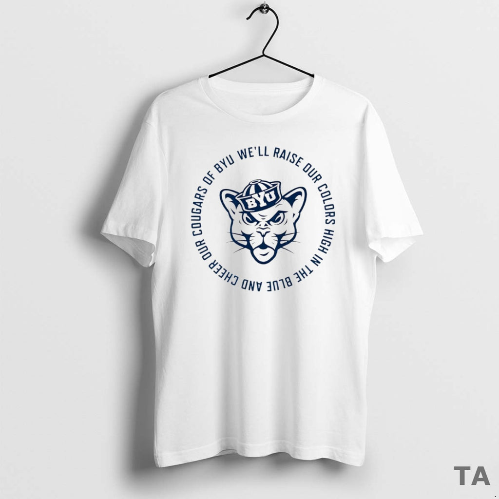 Top Byu Cougars Basketball Fight Song Circle T Shirt Sweater