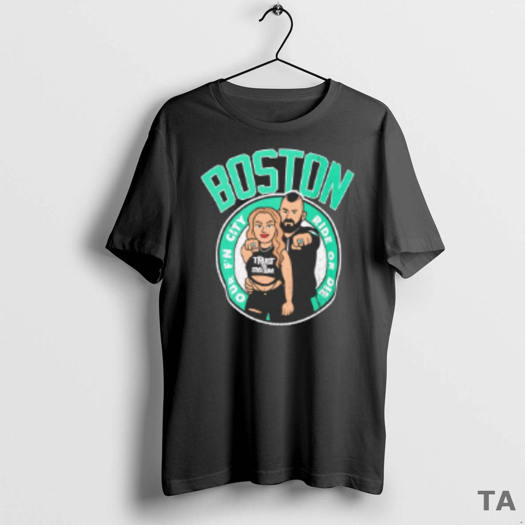 Top Eddie And Alisha Boston Our Fn City Ride Or Die T Shirt Sweater