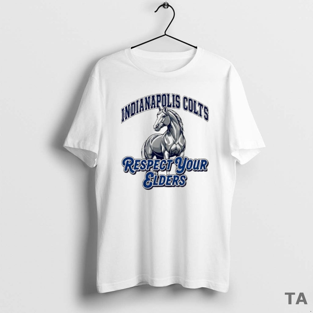 Top Indianapolis Colts Respect Your Elders T Shirt Sweater
