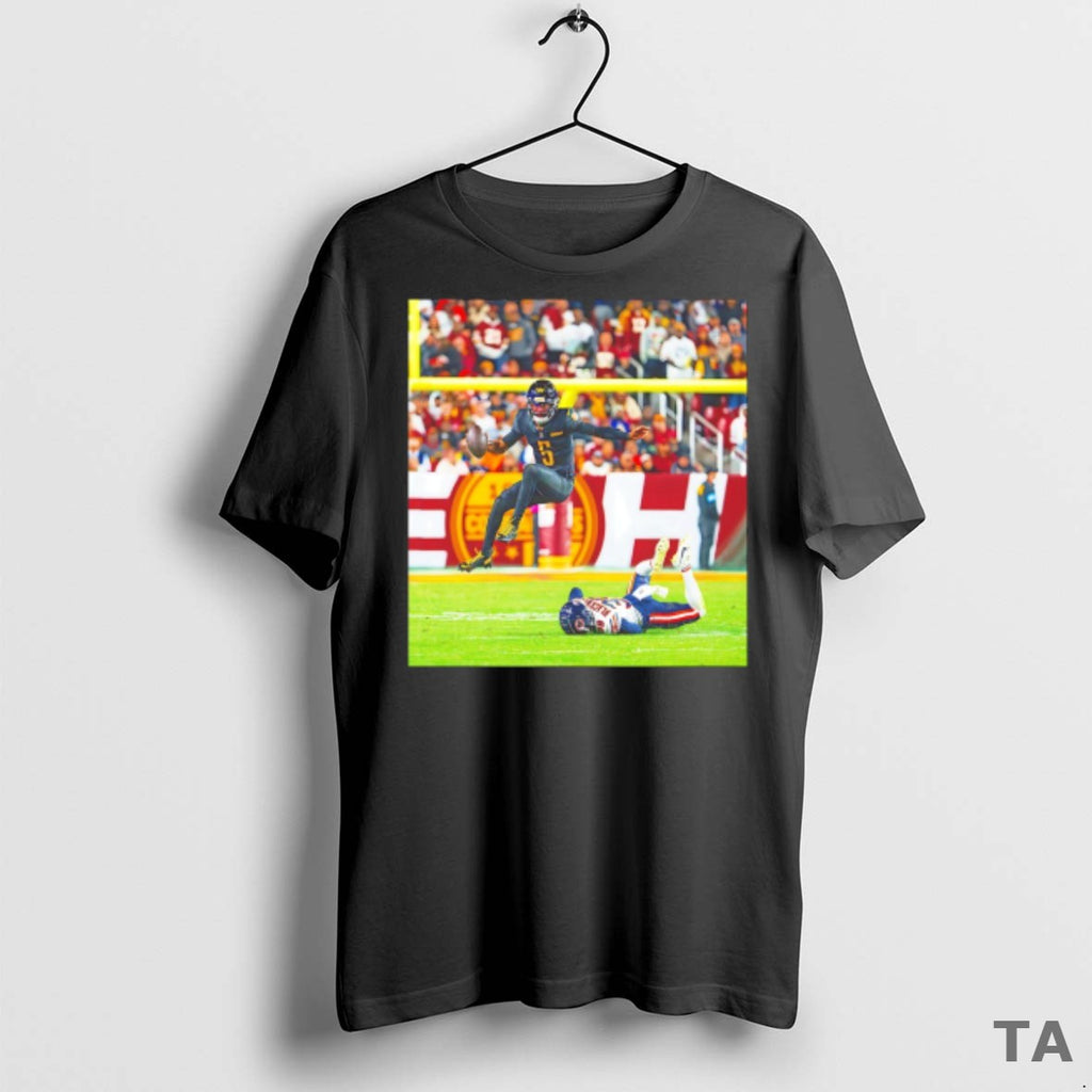 Top Jayden Daniels Leap Year Washington Commanders Jump T Shirt Sweater