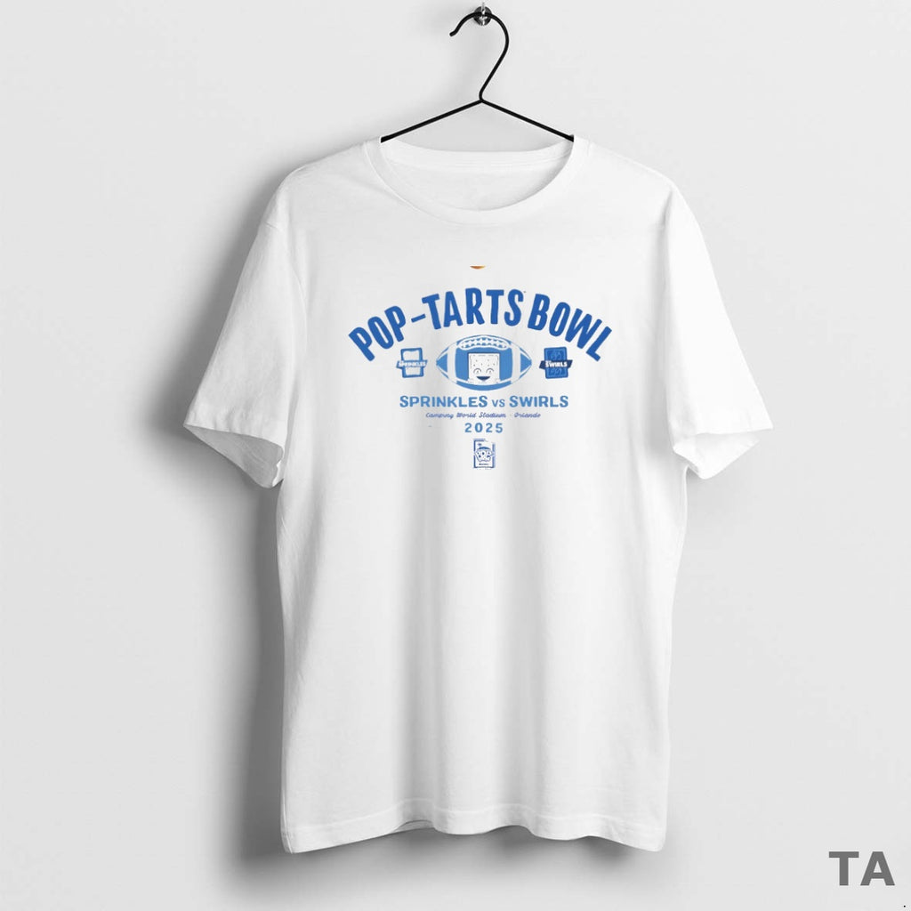 Top Sprinkles Vs Swirls 2025 Pop Tarts Bowl 2 Team Circle T Shirt Sweater