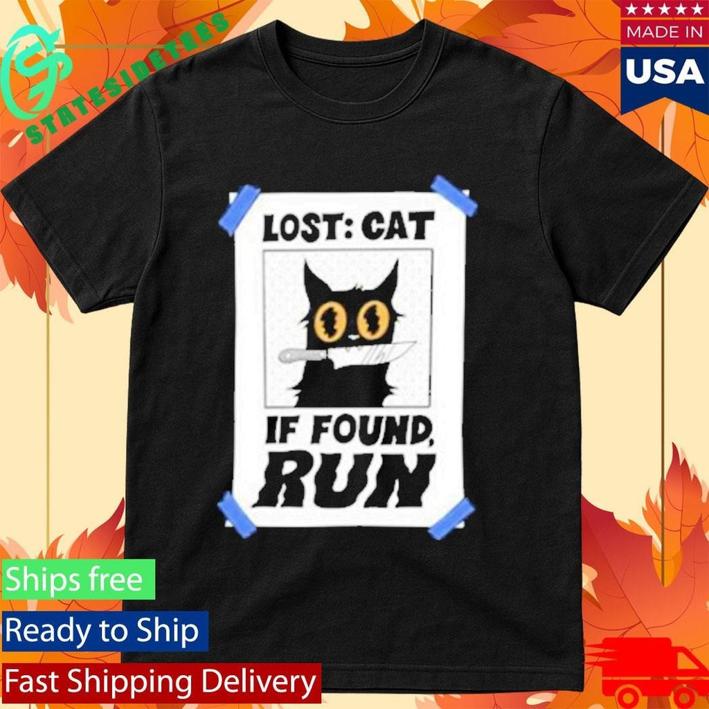 Topatoco Lost Cat Shirt Unisex , , , Long Sleeve Tee