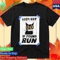 Topatoco Lost Cat Shirt Unisex , , , Long Sleeve Tee
