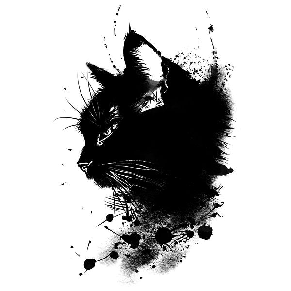 Traditional Ink Cat