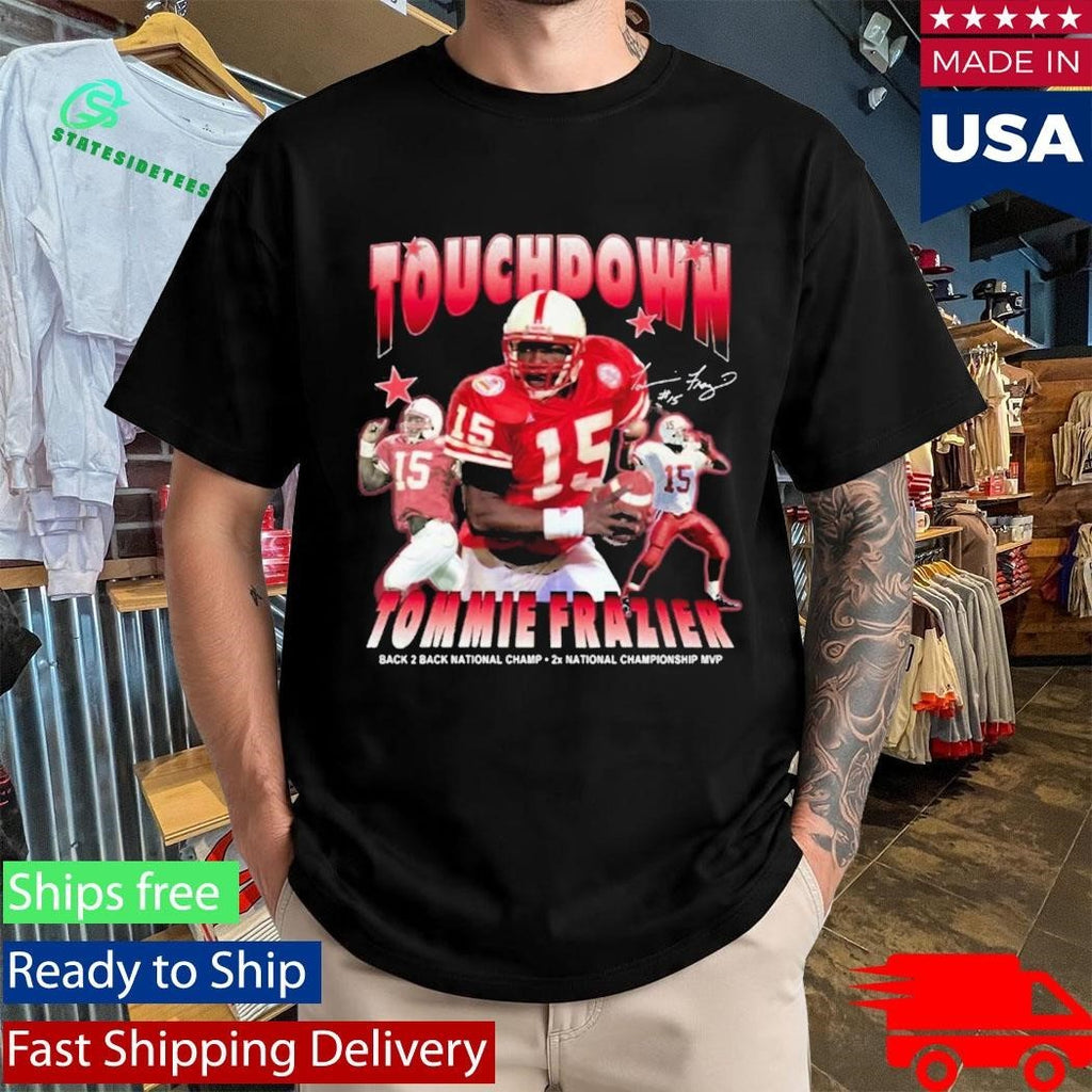 Trae Taylor Touch Sown Tommie Frazier Shirt Unisex , , , Long Sleeve Tee