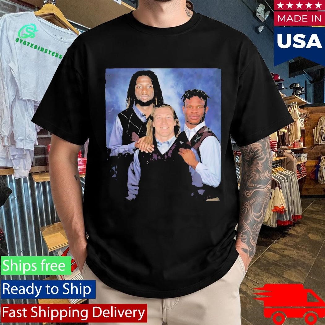 Travis Hunter Trevor Lawrence Brian Thomas Jr. Step Brothers Shirt Unisex , , , Long Sleeve Tee