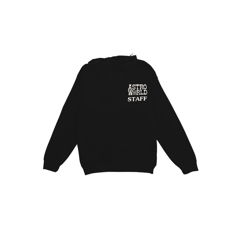 Travis Scott Astroworld Staff Black 2018 (83665 117) Size S M T-Shirts