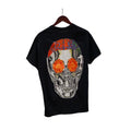 Travis Scott Birds Eye View Metallic Skull Black (93665 218) Size S 2XL T-Shirts