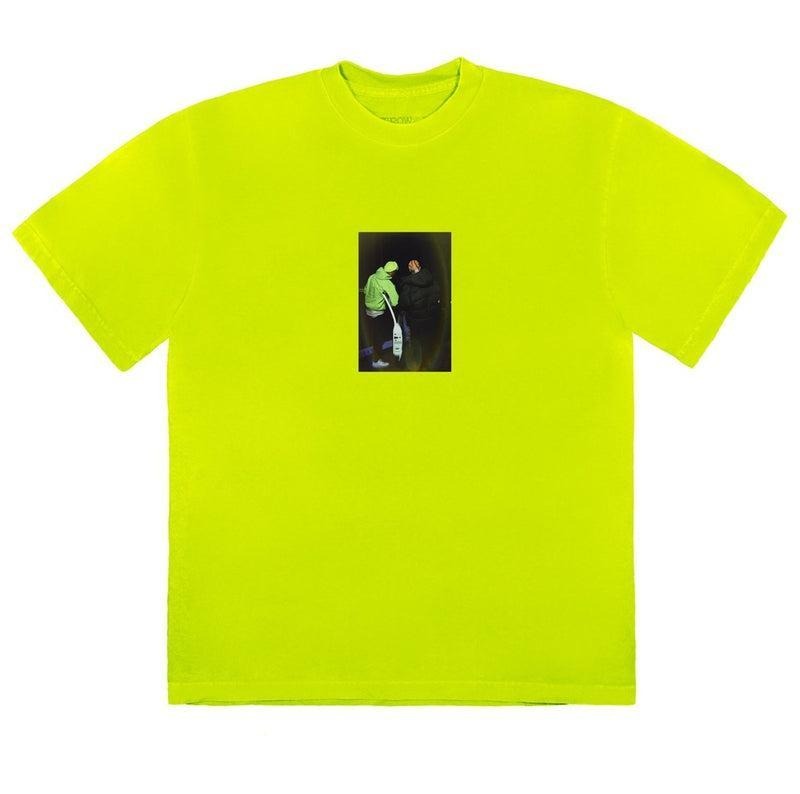 Travis Scott Jackboys Photo II Neon T-Shirts