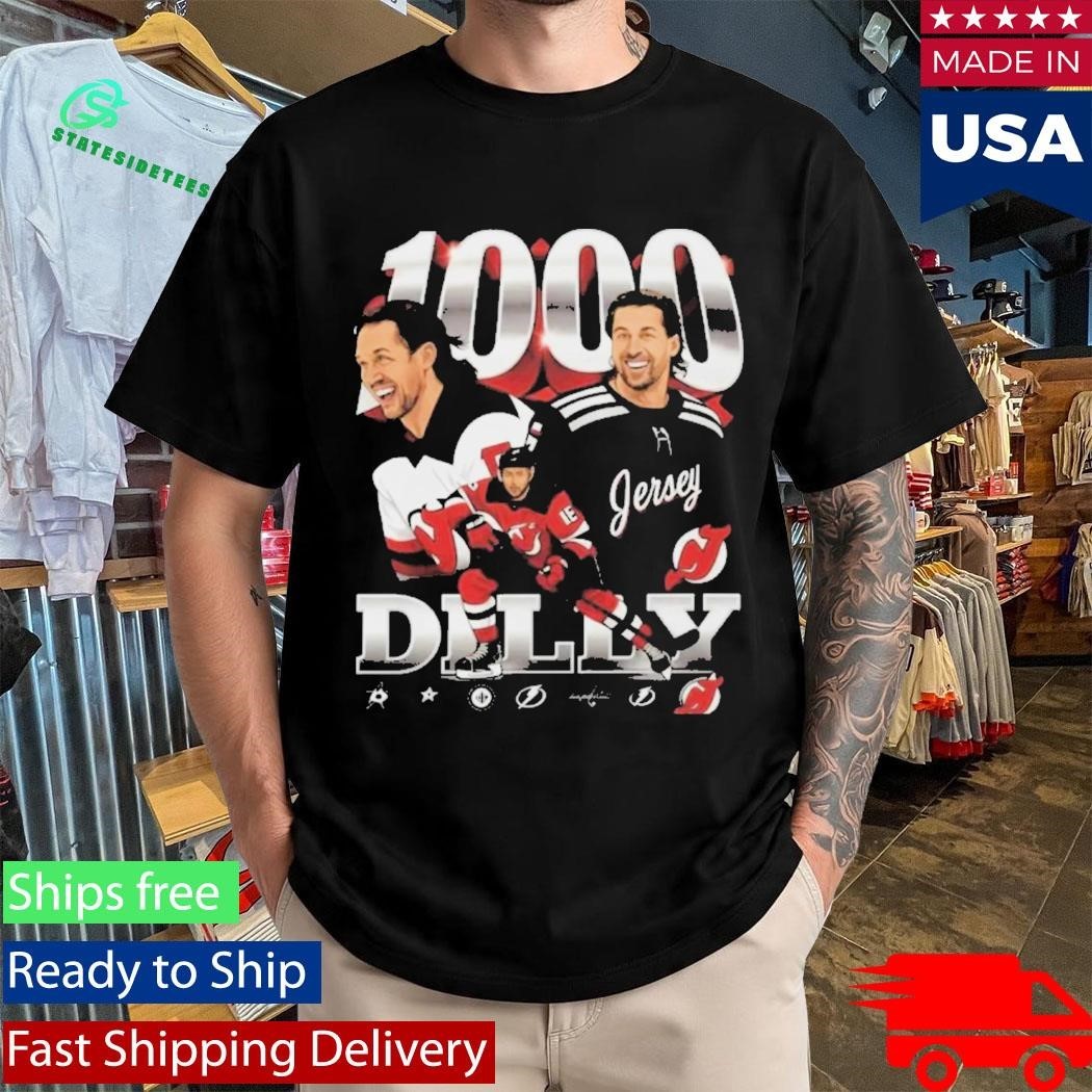 Travis Zajac 1000 Delly Games Shirt Unisex , , , Long Sleeve Tee