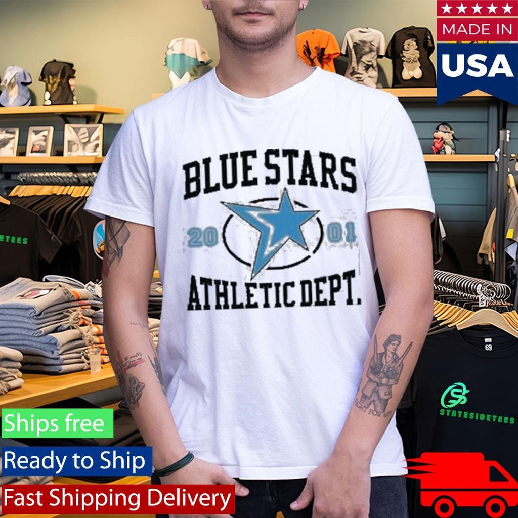 Treaty Oak Revival Blue Stars Athletic Dept Shirt Unisex , , , Long Sleeve Tee