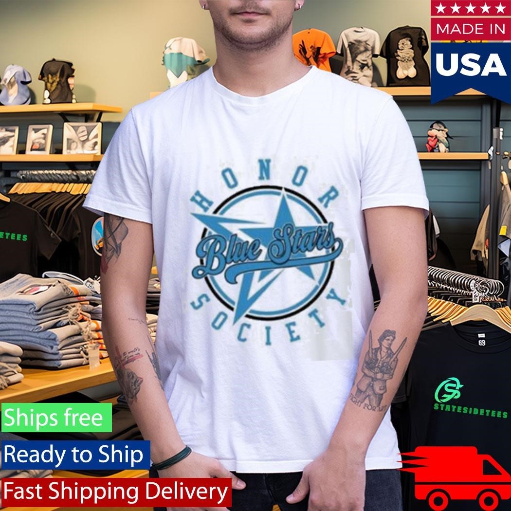 Treaty Oak Revival Blue Stars Honor Society Shirt Unisex , , , Long Sleeve Tee