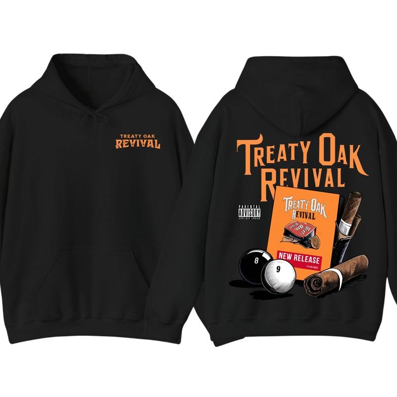 Treaty Oak Revival Vintage Band New Release Concert Funny Music Streetwear Casual Top T-Shirts