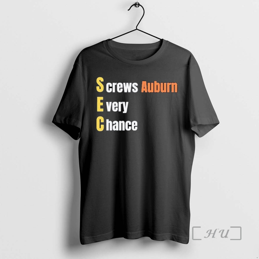 Trending Auburn Sec Screws Auburn Every Chance Ornaments
