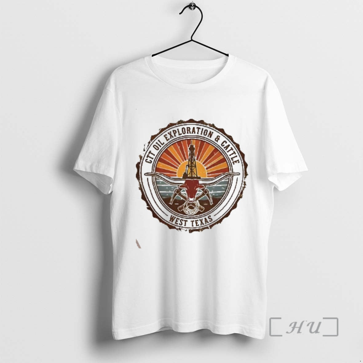 Trending Ctt Oil Exploration Cattle West Texas Landman 2026 Logo