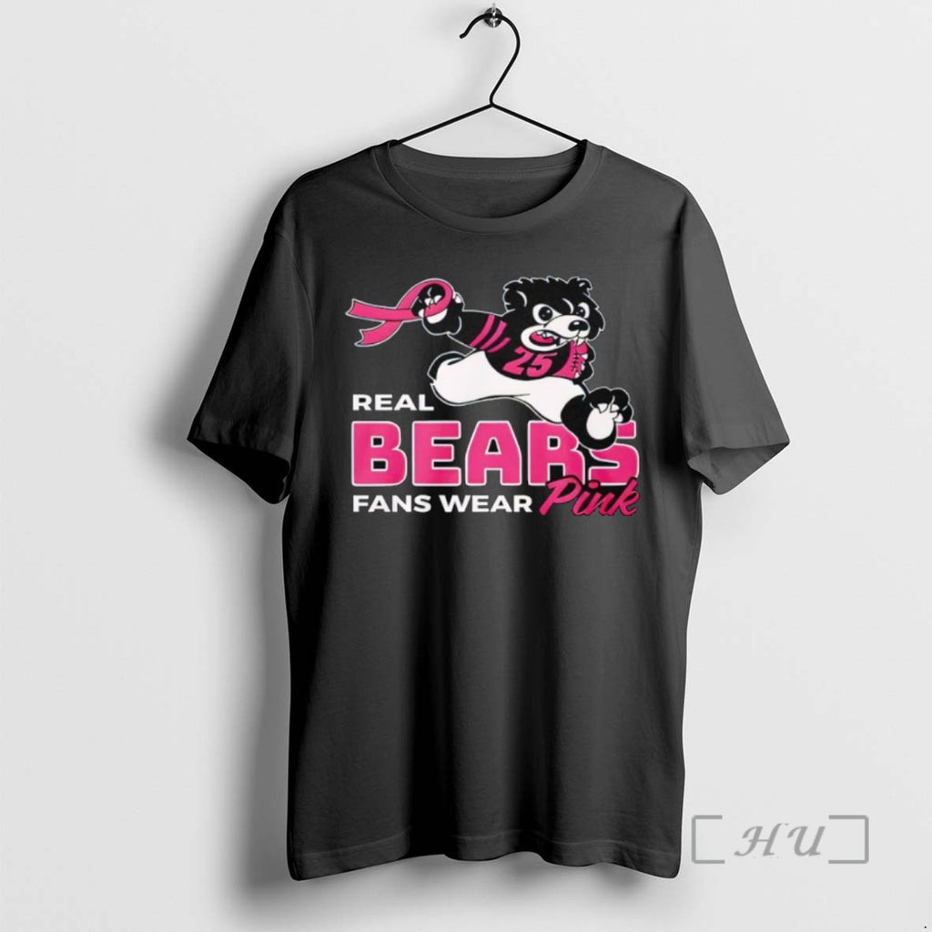 Trending Caleb Williams Real Bears Fans Wear Pink