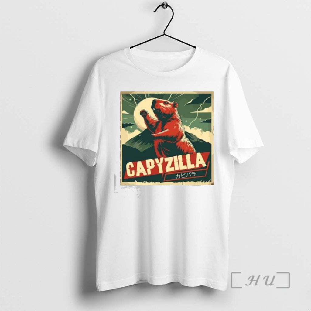 Trending Capybara Funny Capybara Rodent Catzilla