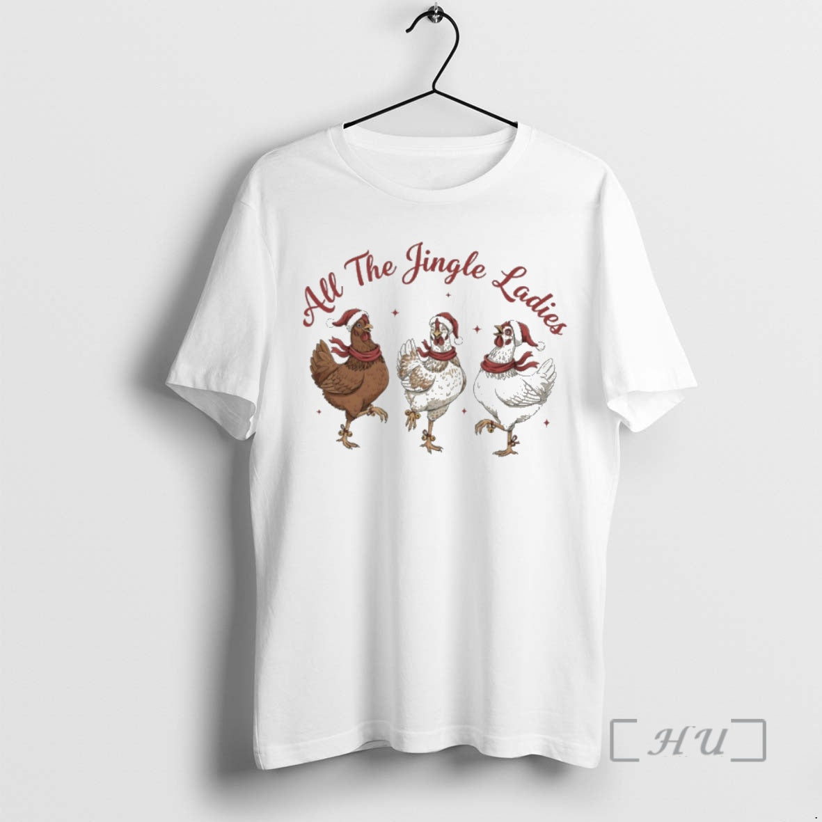 Trending Chicken Santa All Jingle