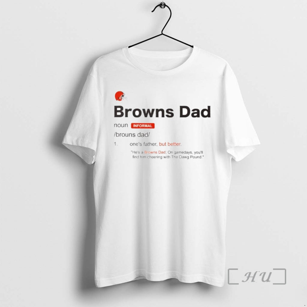 Trending Cleveland Browns Dad Definition Ornaments