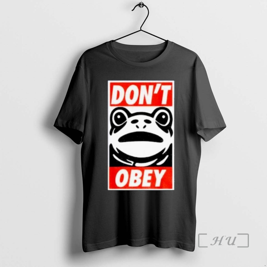 Trending Dont Obey Portland Frog Ornaments
