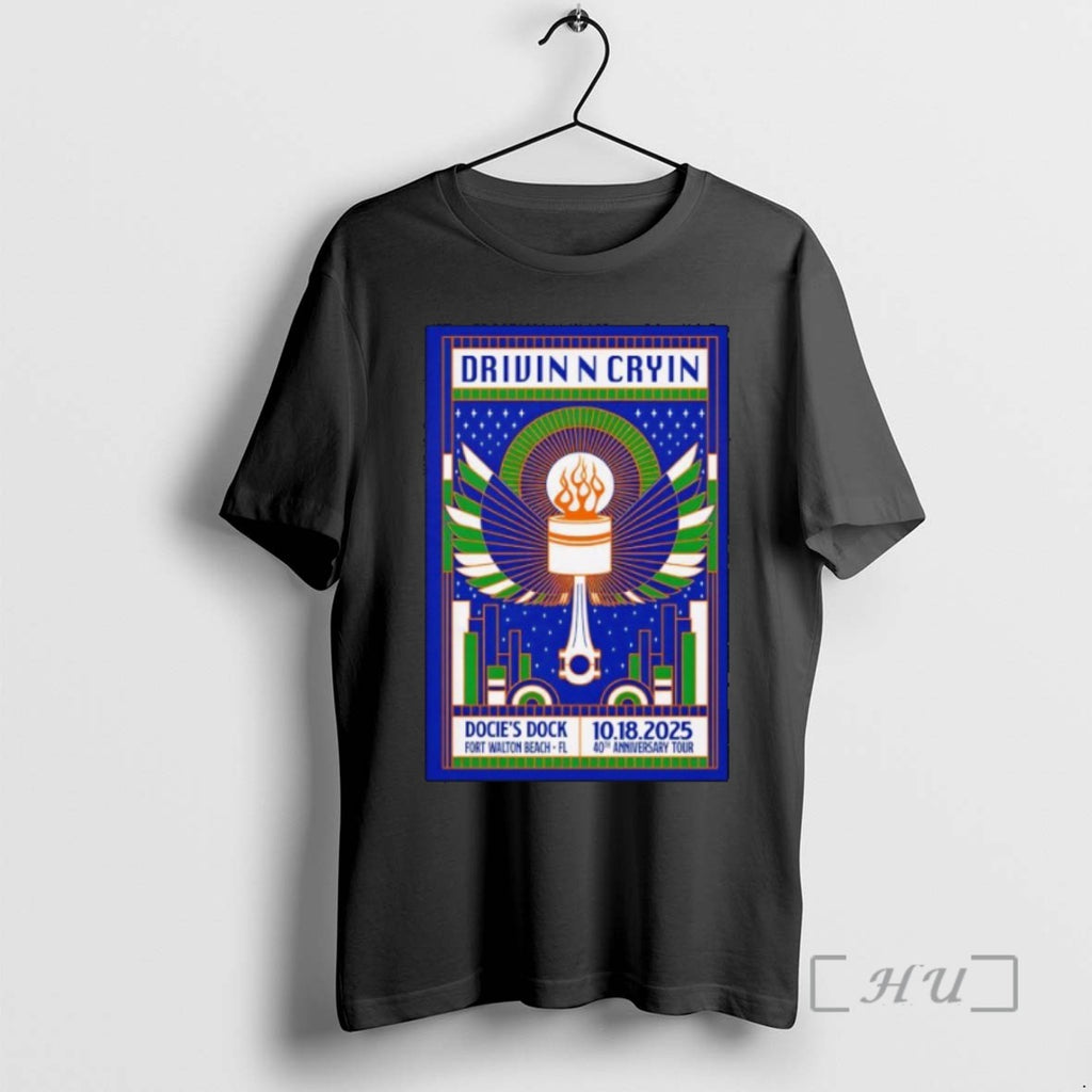 Trending Drivin N Cryin Docies Dock Fort Walton Beach Fl Oct 18 2025 T Shirts