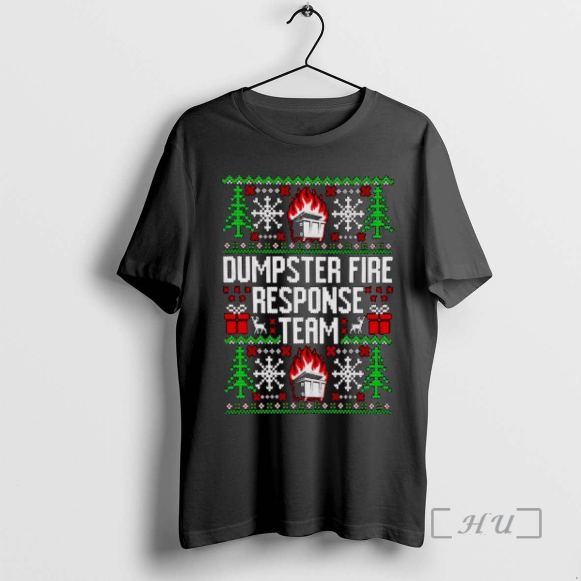 Trending Dumpster Fire Response Team Ugly Ornaments