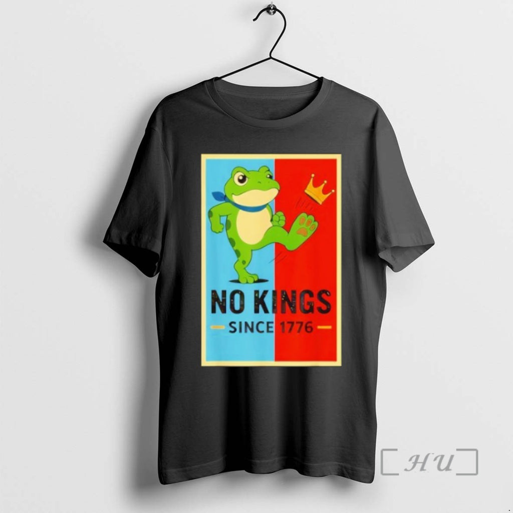 Trending Frog No Kings Men Women No Kings In America Since 1776 T Shirts Sweater