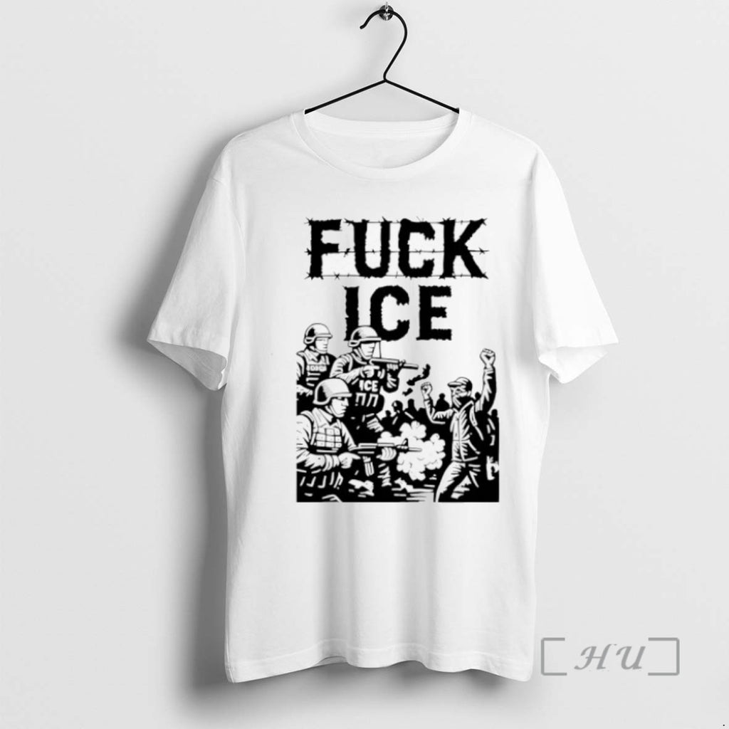 Trending Fuck Ice Barbed Wire Protest