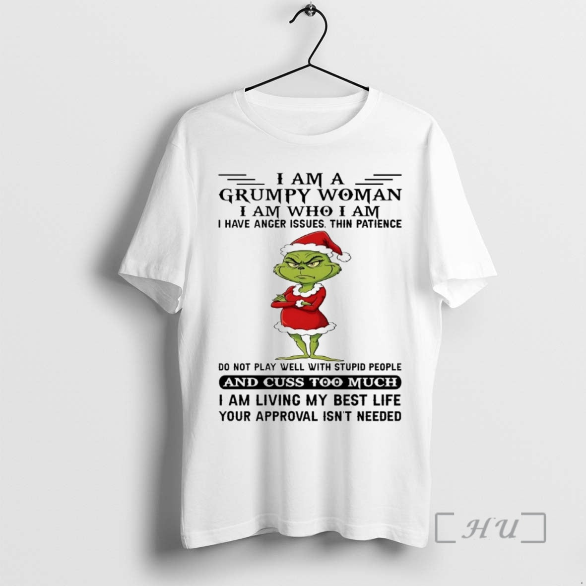 Trending Grinch I Am Grumpy Woman Cuss Too Much