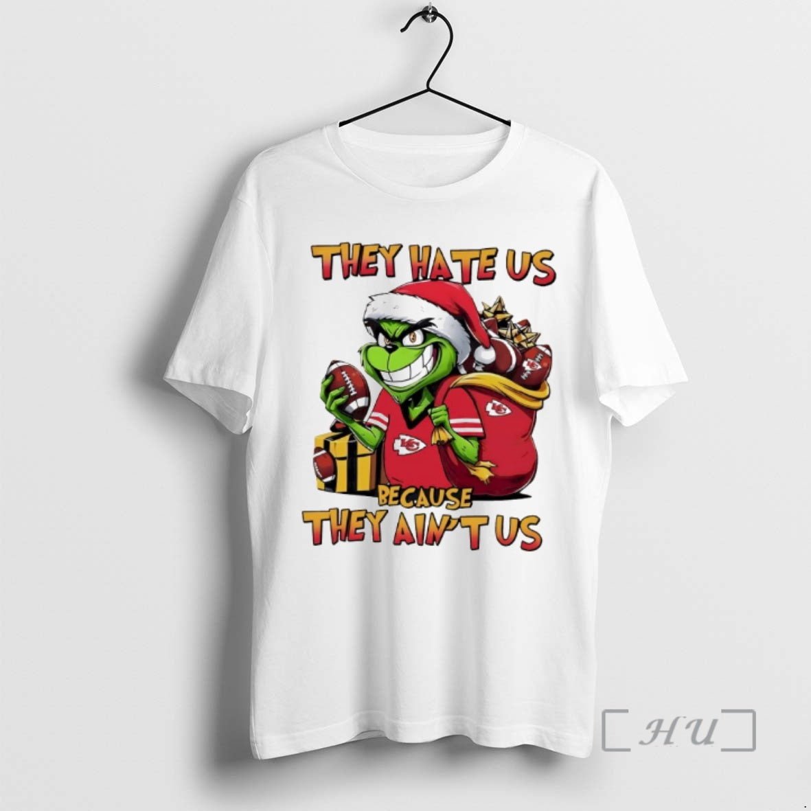 Trending Grinch Kansas City Chiefs They Hate Us Because They Aint Us