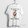 Trending Grinch Santa 2025 You Smell Like Drama Headache Please Get Away
