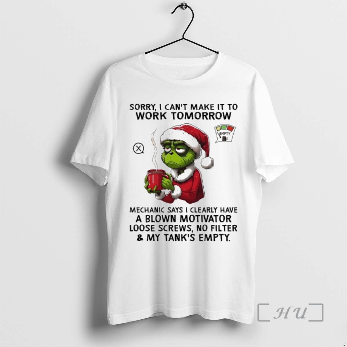 Trending Grinch Santa Suit Sorry I Cant Make Work Tomorrow