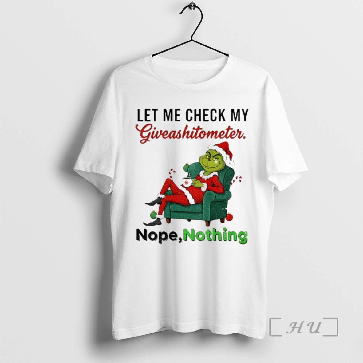 Trending Grinch Santa Let Me Check My Giveashitometer Nope Nothing Merry