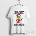 Trending Grinch Santa Suit Wise Woman Once Said Fuck This Shit She Lived Happily