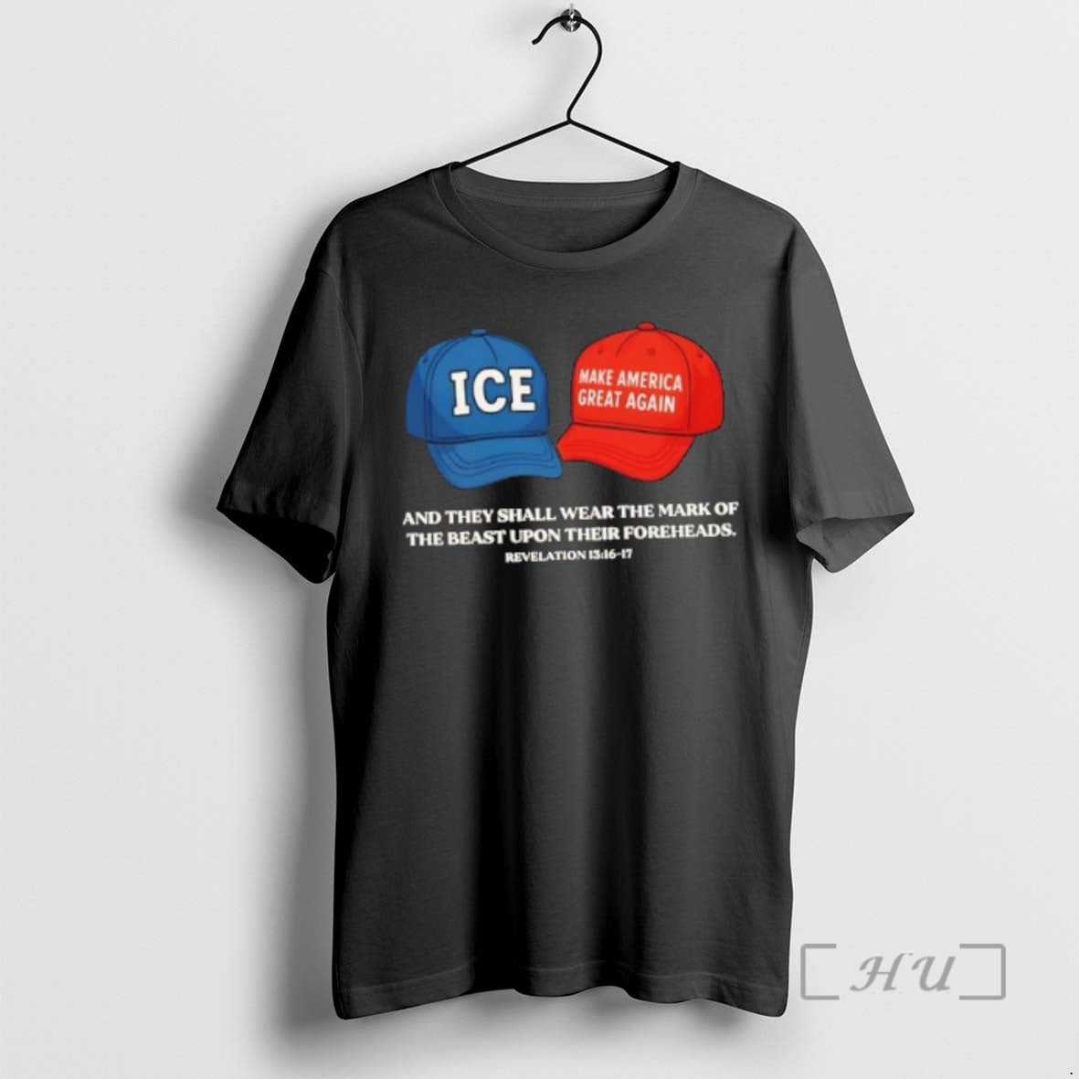 Trending Ice X Maga Craps Hats They Shall Mark Beast