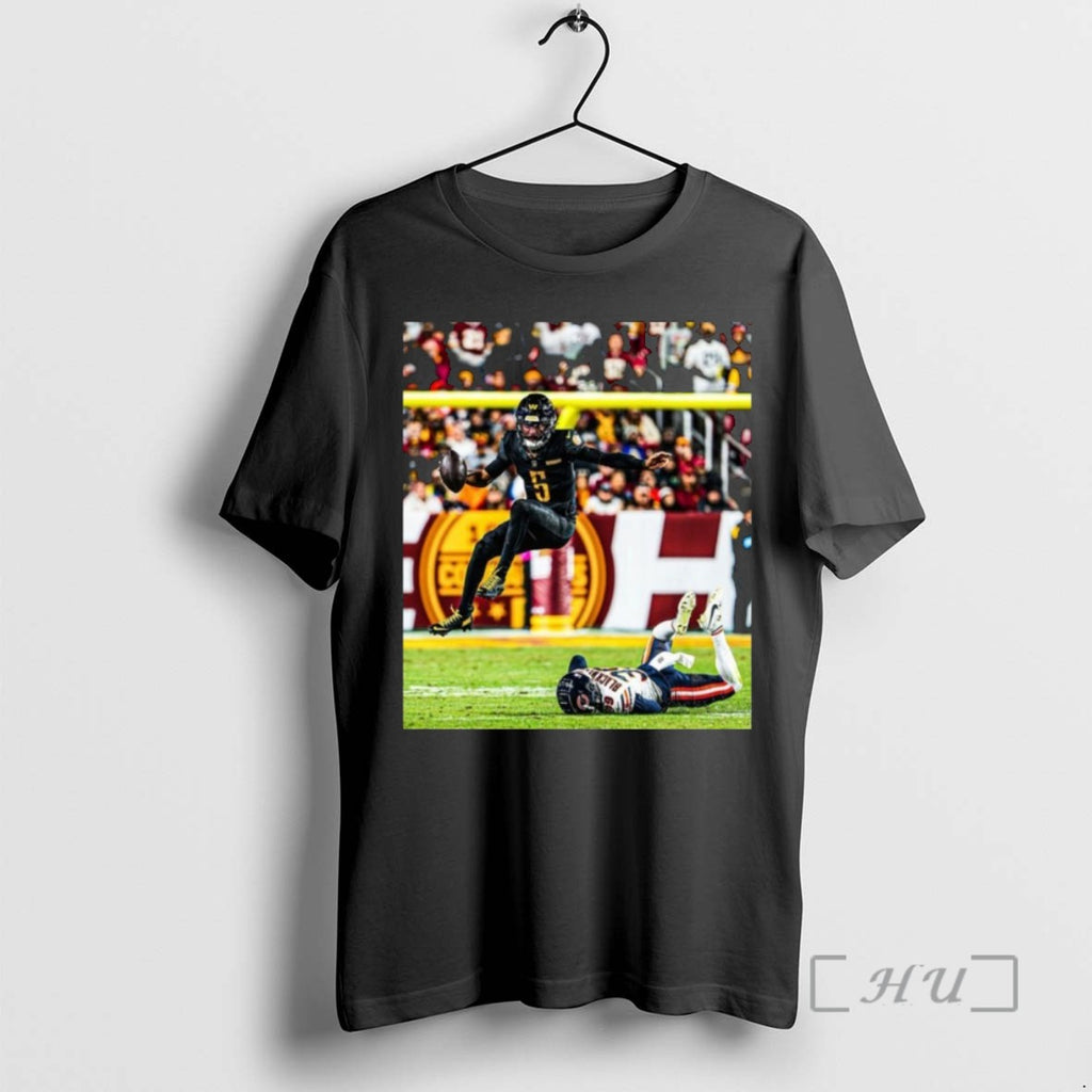 Trending Jayd 5 Father With Jayden Daniels And Chicago Bear 2024