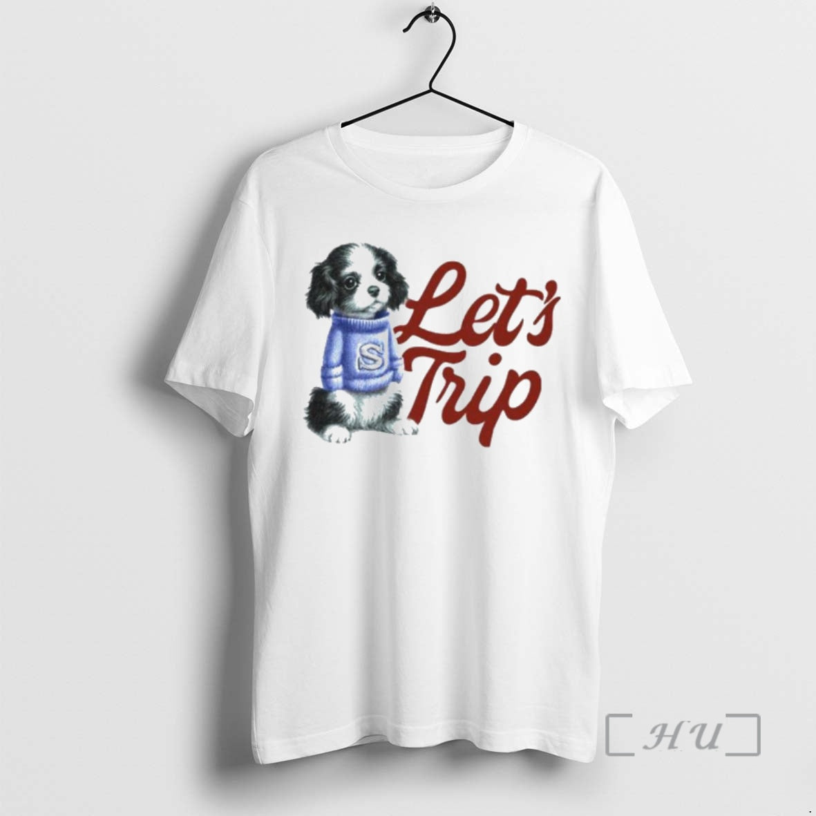 Trending Lets Trip Puppy Ornaments