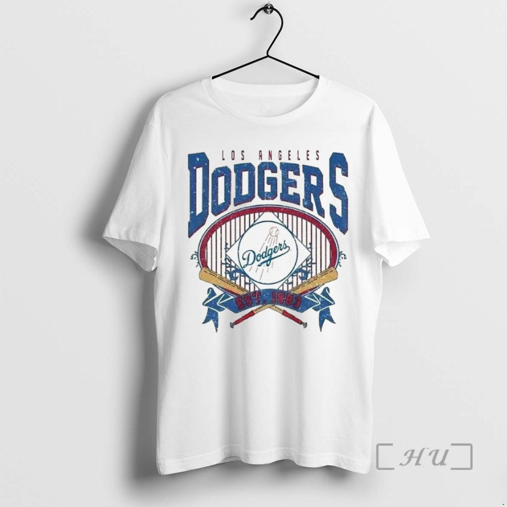 Trending Los Angeles Dodgers Baseball Mlb Est 1883 Logo Vintage