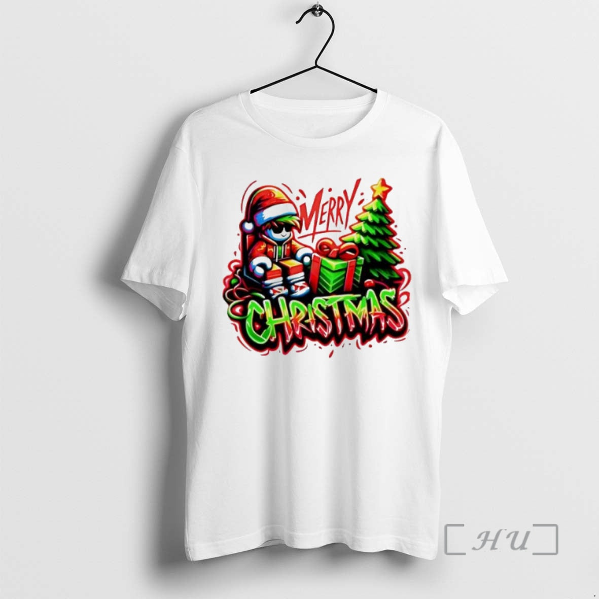 Trending Merry Reindeer Sleigh Art