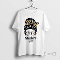 Trending Messy Bun Steelers Girl