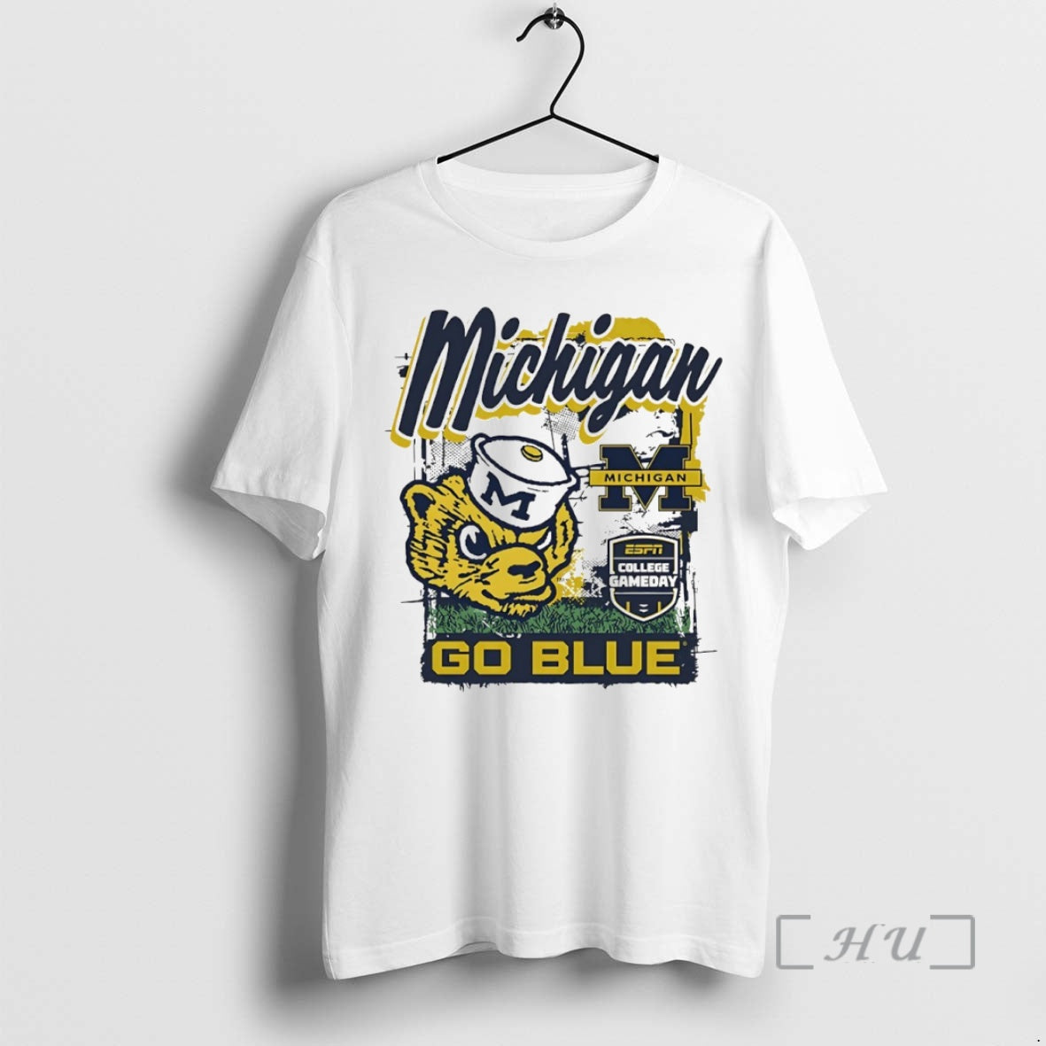 Trending Michigan Wolverines College Gameday Go Blue Mascot Circle