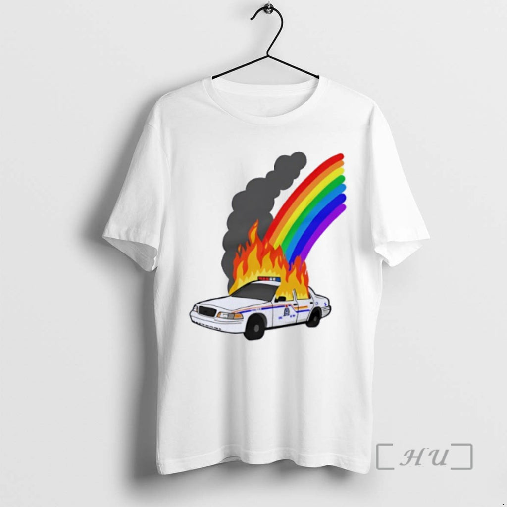 Trending No Cops At Pride Rainbow Burn